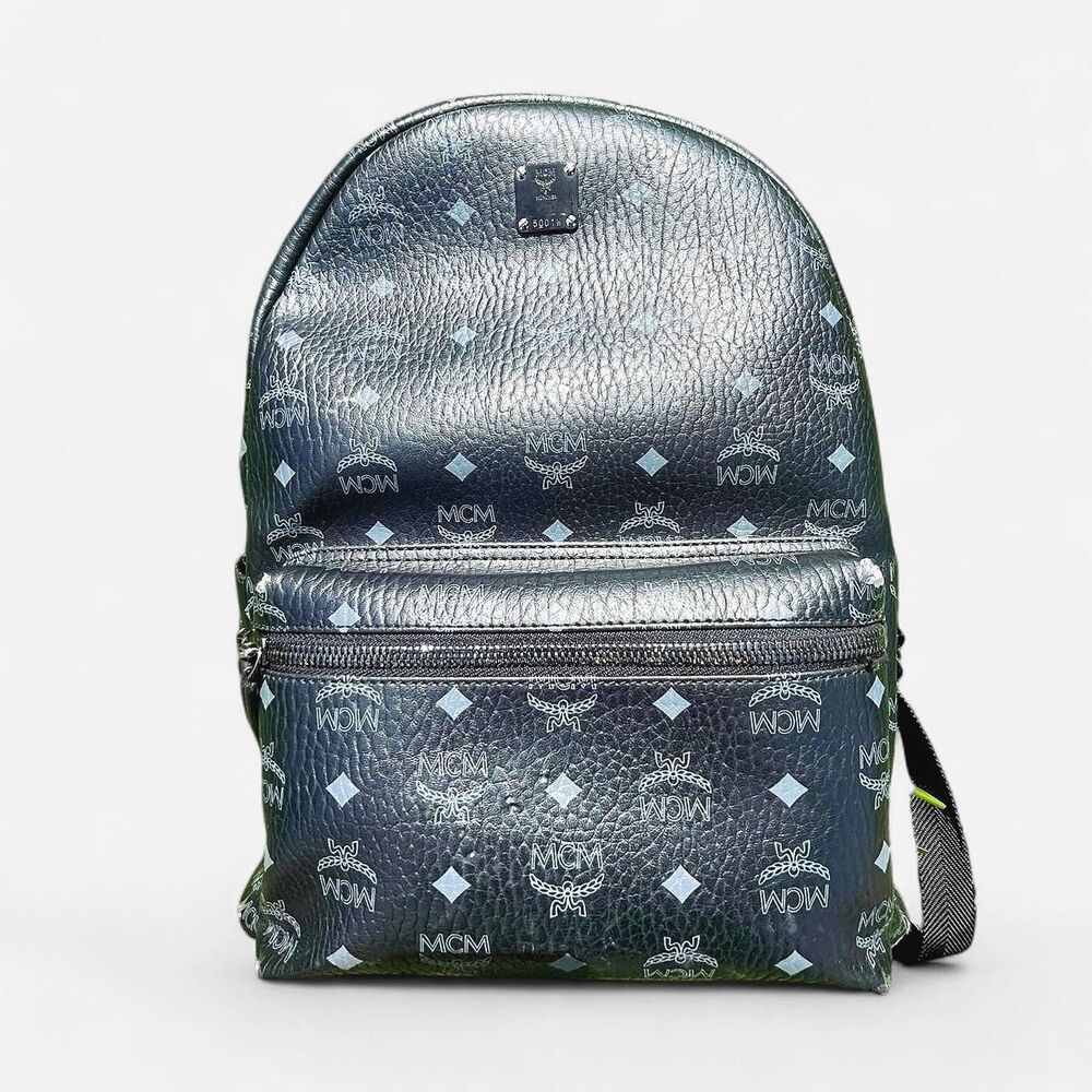 Mcm Women's Black and Blue Bag